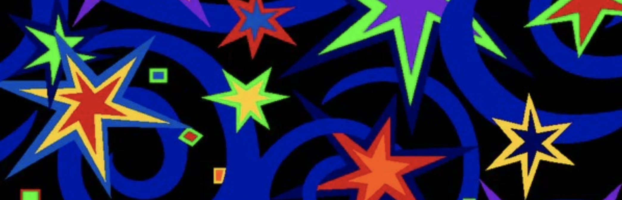 casino carpet detail: estrellas